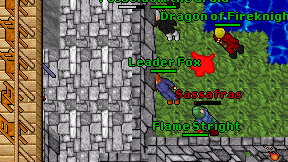 Leader Fox on screen