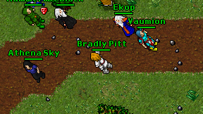 Bradly Pitt on screen