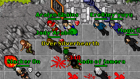 Over Silverhearth on screen
