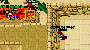 Zull Lucyfer on screen