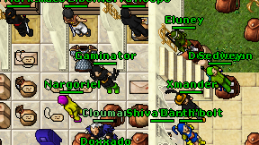 Gaminator on screen
