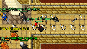 Lady of Flamesl on screen