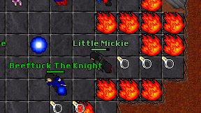 Little Mickie on screen