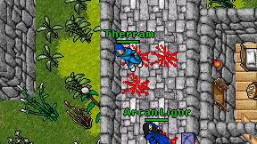 Therram on screen