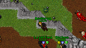 Andorox on screen