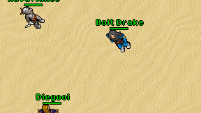 Bolt Drake on screen