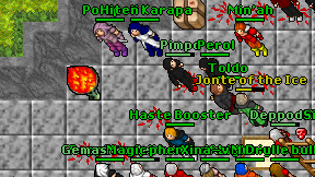 Pimpo on screen