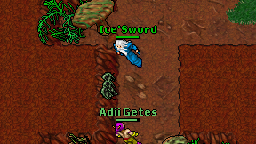 Ice'Sword on screen