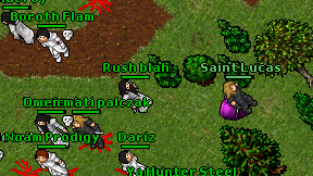 Rush blah on screen