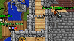 Kenan of Obsidia on screen