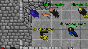 Hydra Bow on screen