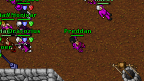 Preddan on screen