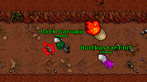 Dark Naruma on screen