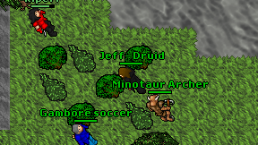 Jeff-Druid on screen