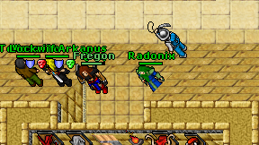 Radonix on screen