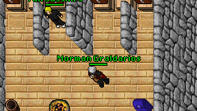 Morman Graldarios on screen