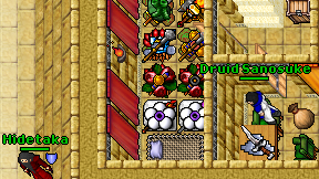 Druid Sanosuke on screen
