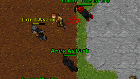 Arex Astark on screen