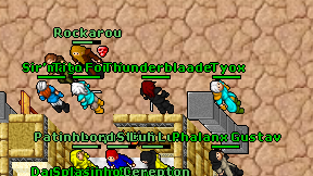Thunderblaade on screen