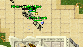 Kfre Dark on screen