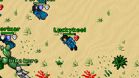 Luckykool on screen