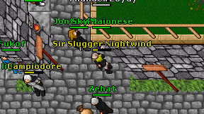 Sir Slugger Nightwind on screen