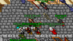 Blak'Skull on screen