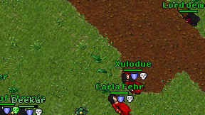Lord demos on screen
