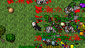 Angelox on screen