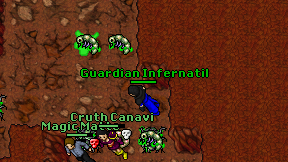 Guardian Infernatil on screen