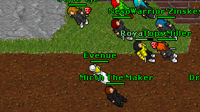 Evenue on screen
