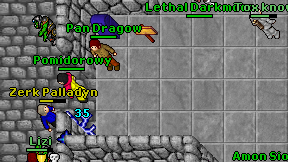 Lethal Darkmoon on screen