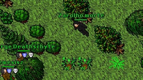 Zarolho morte on screen