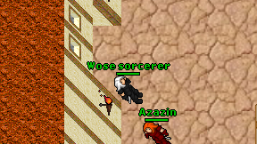 Wose sorcerer on screen