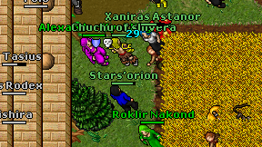 Stars'orion on screen