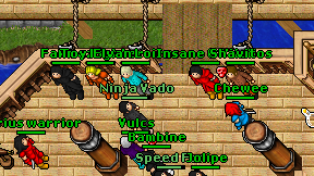 Ninja Vado on screen