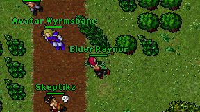 Elder Raynor on screen