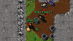 Gurrzor on screen