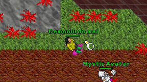 Demoniu do mal on screen
