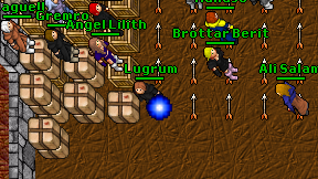 Lugrum on screen