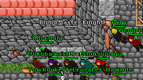 Blood Master Knight on screen