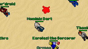 Neminis Dart on screen