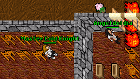 Master Cold Knight on screen