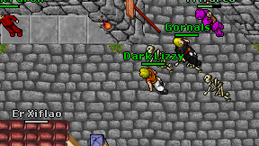 Dark Lizzy on screen