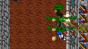 Devestsation on screen