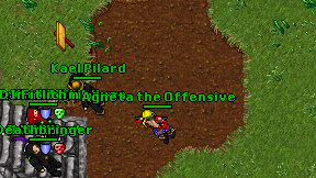 Agneta the Offensive on screen