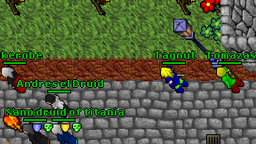 Tagnut on screen