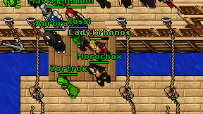 Lady krhonos on screen