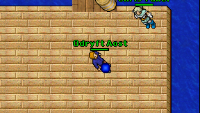 Odryft Aost on screen