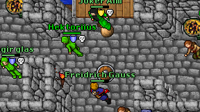 Freidrich Gauss on screen